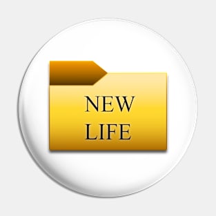 New life Pin