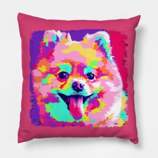 Pomeranian Pop Art - Dog Lover Gifts Pillow