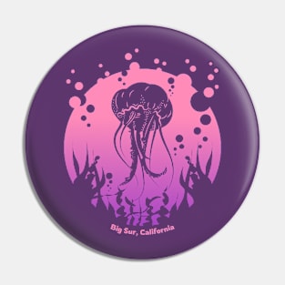 Big Sur Jellyfish Pin