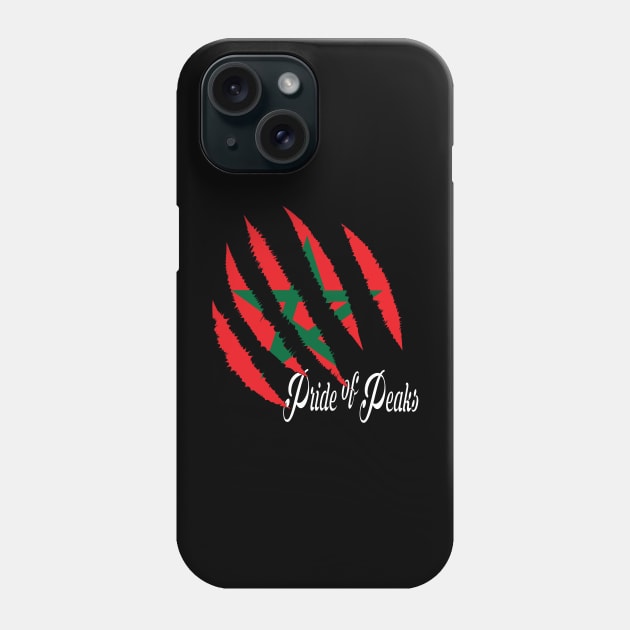 Proud Of Moroccan Flag Morish Pride Soccer Atlas Lion Phone Case by Mirak-store 