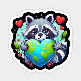 Love World Earth Day 2024 Everyday Magnet