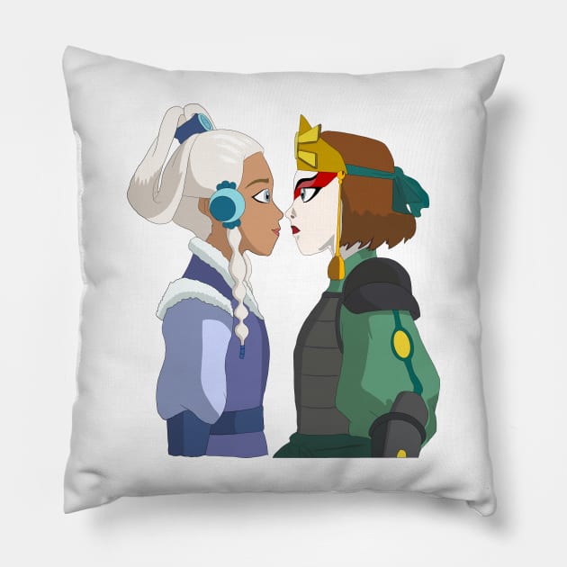 Suki and Yue Pillow by maya-reinstein