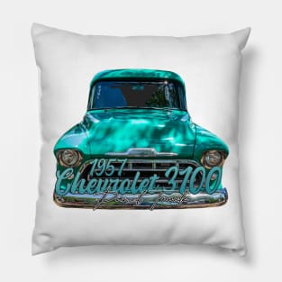 1957 Chevrolet 3100 Panel Truck Pillow