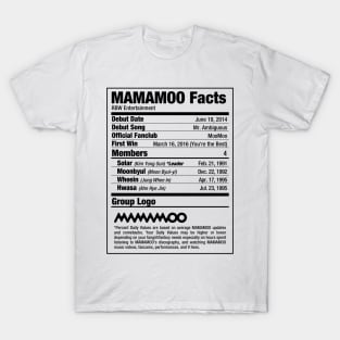 Fandom Label - Mamamoo | Kpop Merch for Kpop fans | Gift for Moomoo |  Essential T-Shirt