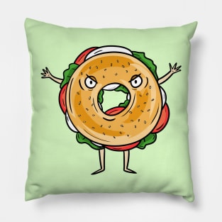 All or Nothing Bagel Pillow