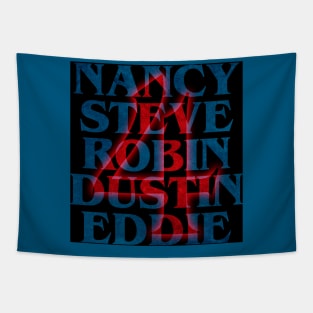 Stranger Things 4 Names Shirt Tapestry