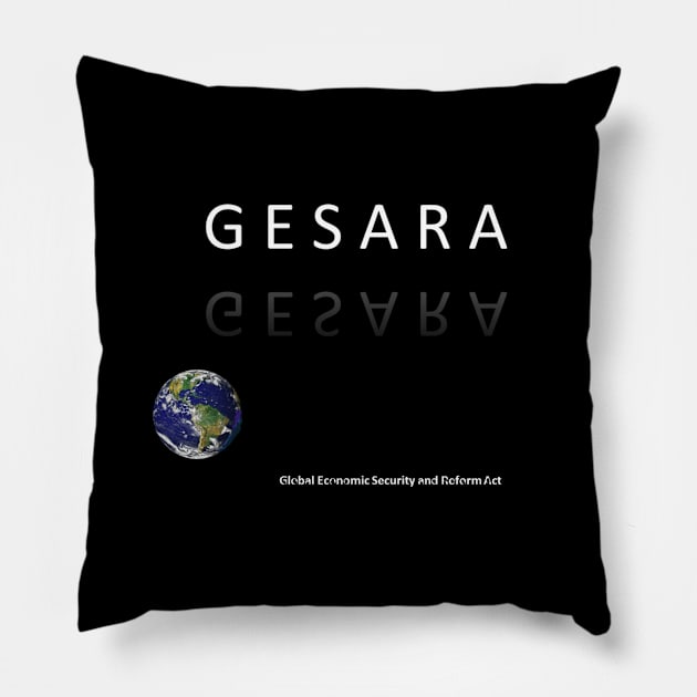 GESARA Mug, Mask, Tote, Pin, Pillow Pillow by DeniseMorgan