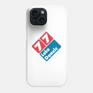 Luka Doncic Dominos Pizza Mashup Phone Case