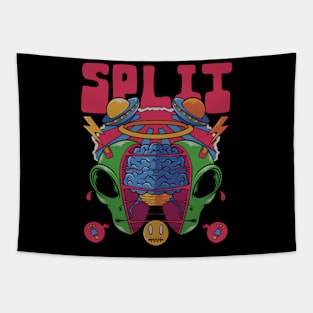 Split head Tapestry