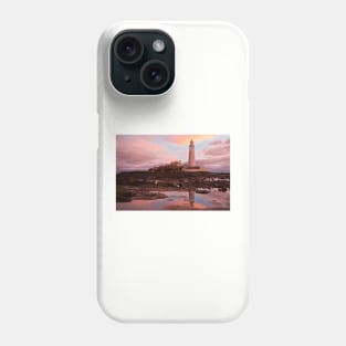 Pink and Blue sunrise at St Mary's Island (2) Phone Case