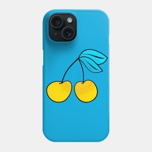 Yellow Cherries Phone Case