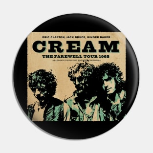 Badge of Blues - Pay Tribute to Creams Influence on This T-Shirt Pin