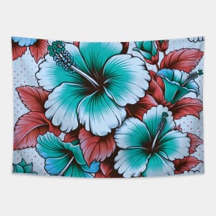 Hibiscus Tapestry