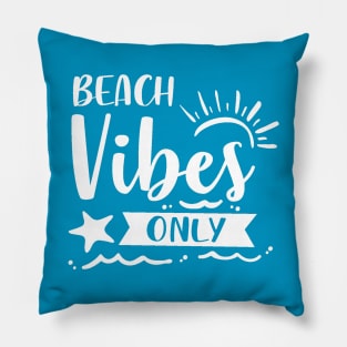 Beach Vibes Only Pillow