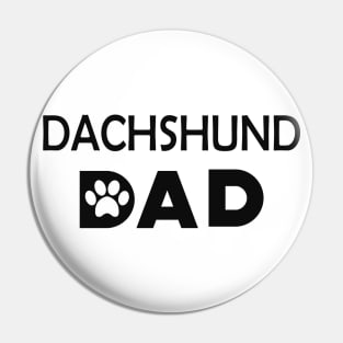 Dachshund Dad Pin