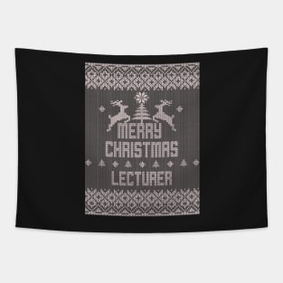 Merry Christmas LECTURER Tapestry