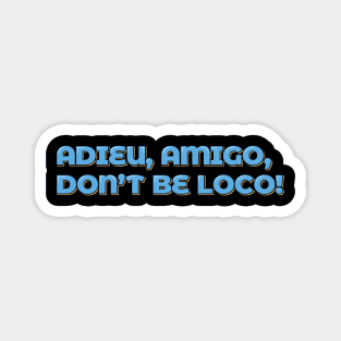 Adieu Amigo Magnet