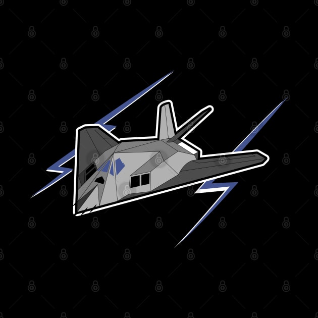 F-117 NIGHTHAWK by MILIVECTOR