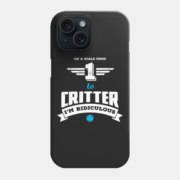 from 1 to Critter Phone Case by KennefRiggles