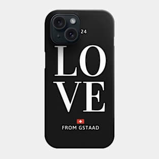 Love from Gstaad Phone Case