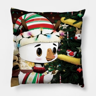 Holiday Season with dinkygoose Pillow