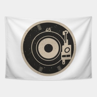 45 Record Adapter (Distressed) Tapestry