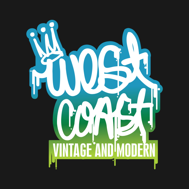 West Coast Vintage & Modern logo design. by West Coast Vintage & Modern