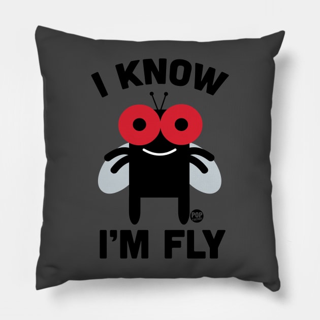 FLY Pillow by toddgoldmanart