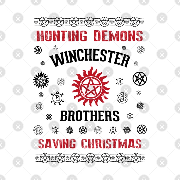 SPN XMAS - A very Supernatural Xmas by SALENTOmadness