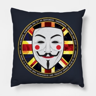 BONFIRE NIGHT - GUY FAWKES Pillow