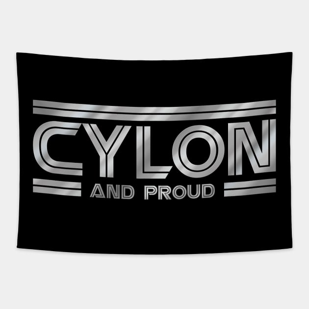 Cylon and Proud - Galactica Tapestry by MalcolmDesigns
