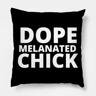 Afrinubi - Dope, Melanated, Chick Pillow