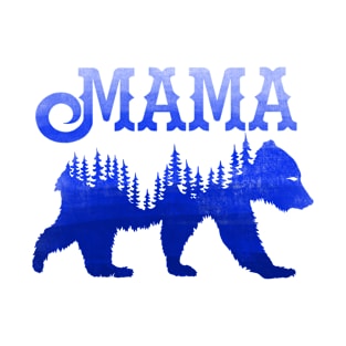 Mama Bear (Blue) T-Shirt