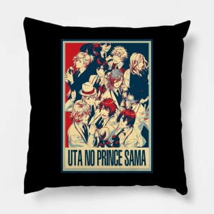 Quartet Night Fever UtaPri Legends Pillow