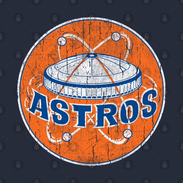 Houston Astros Vintage 70s by sobermacho