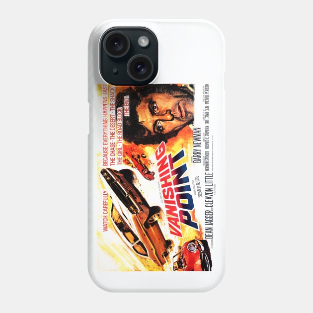 Vanishing Point (1971) Phone Case by Scum & Villainy