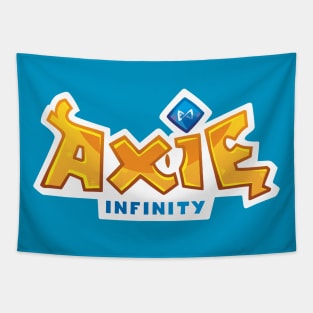 Axie Infinity Logo Tapestry