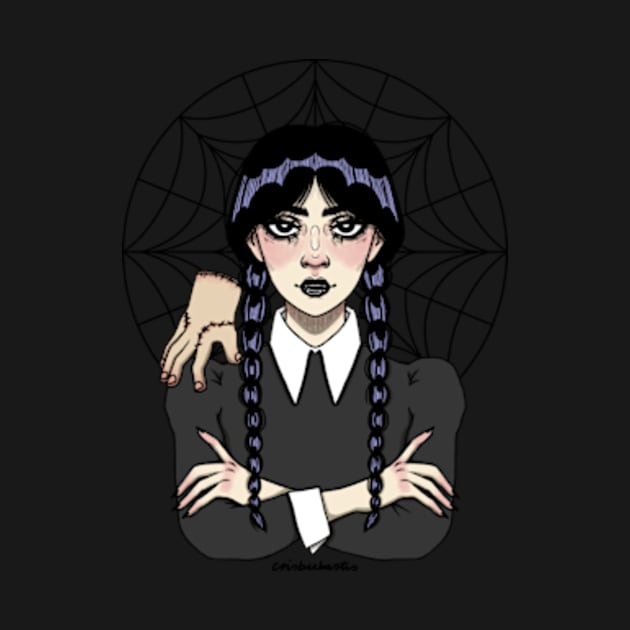 Wednesday Addams by crisbubastis