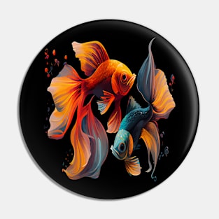 Goldfish Pin