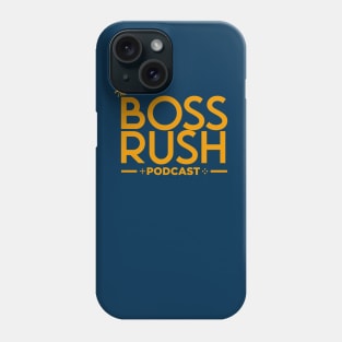 The Boss Rush Podcast Logo (Yellow) Phone Case