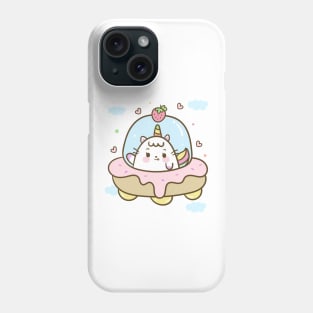 Doughnut Cat Unicorn Phone Case