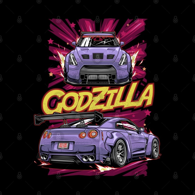 Nissan GTR GodZilla by racingfactory