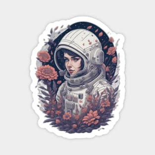 woman astronaut Magnet