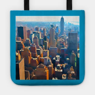 Dawn in New York Tote