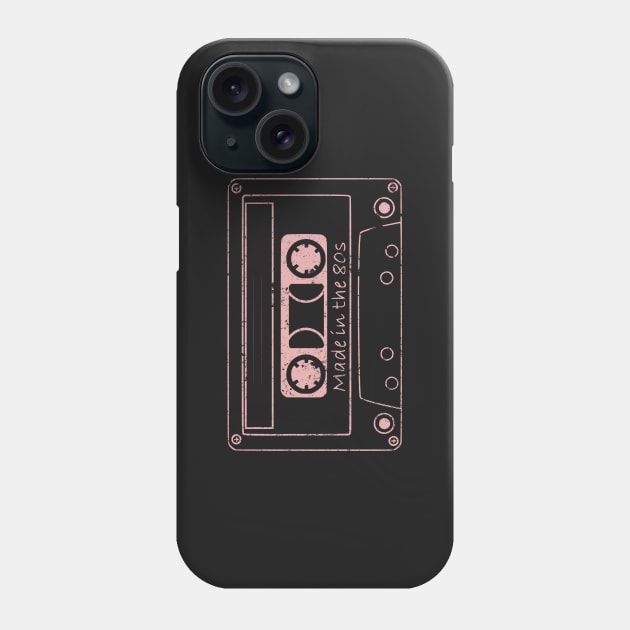 Made In The 80s Mixtape Phone Case by TCP