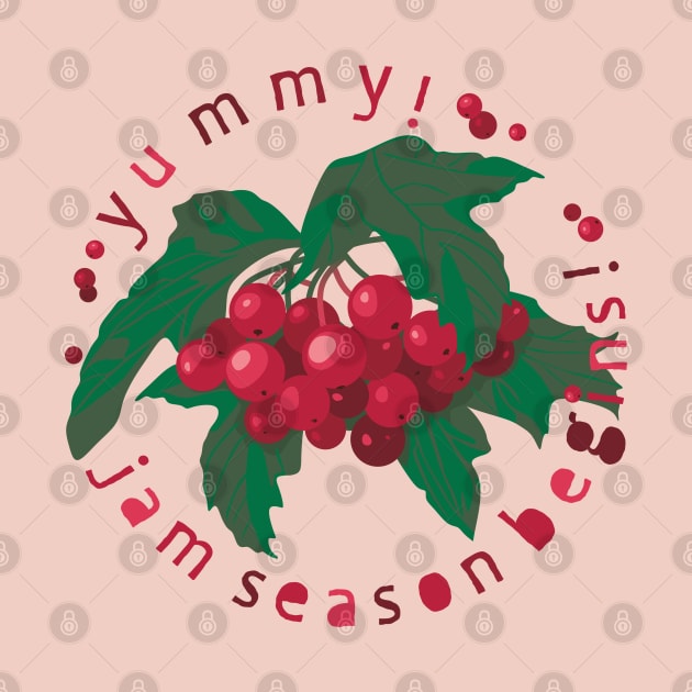 Yummy! Jam season begins! Viburnum berries by lents