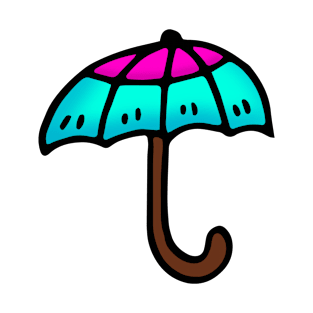 Simple Umbrella T-Shirt