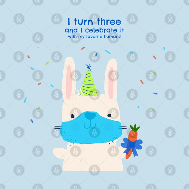 I turn three and I celebrate it with my favorite humans by soondoock
