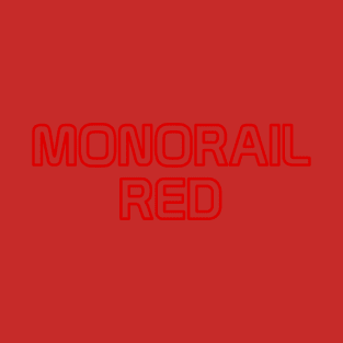 Monorail Red T-Shirt