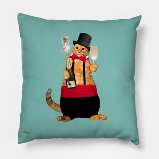 Dex Redfurred PAWty Time! Pillow